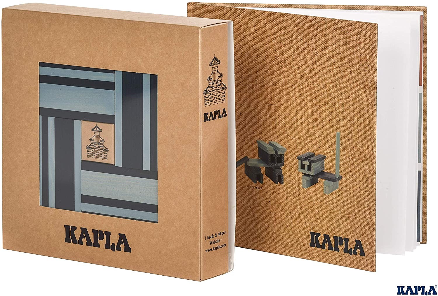 KAPLA SETS 2 COLOURS  40 PCS ◆